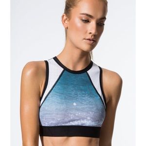 Swell Crop Tank in Beach